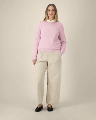 Custom organic cotton sweatshirt Stanley/Stella Roller - Cotton Pink