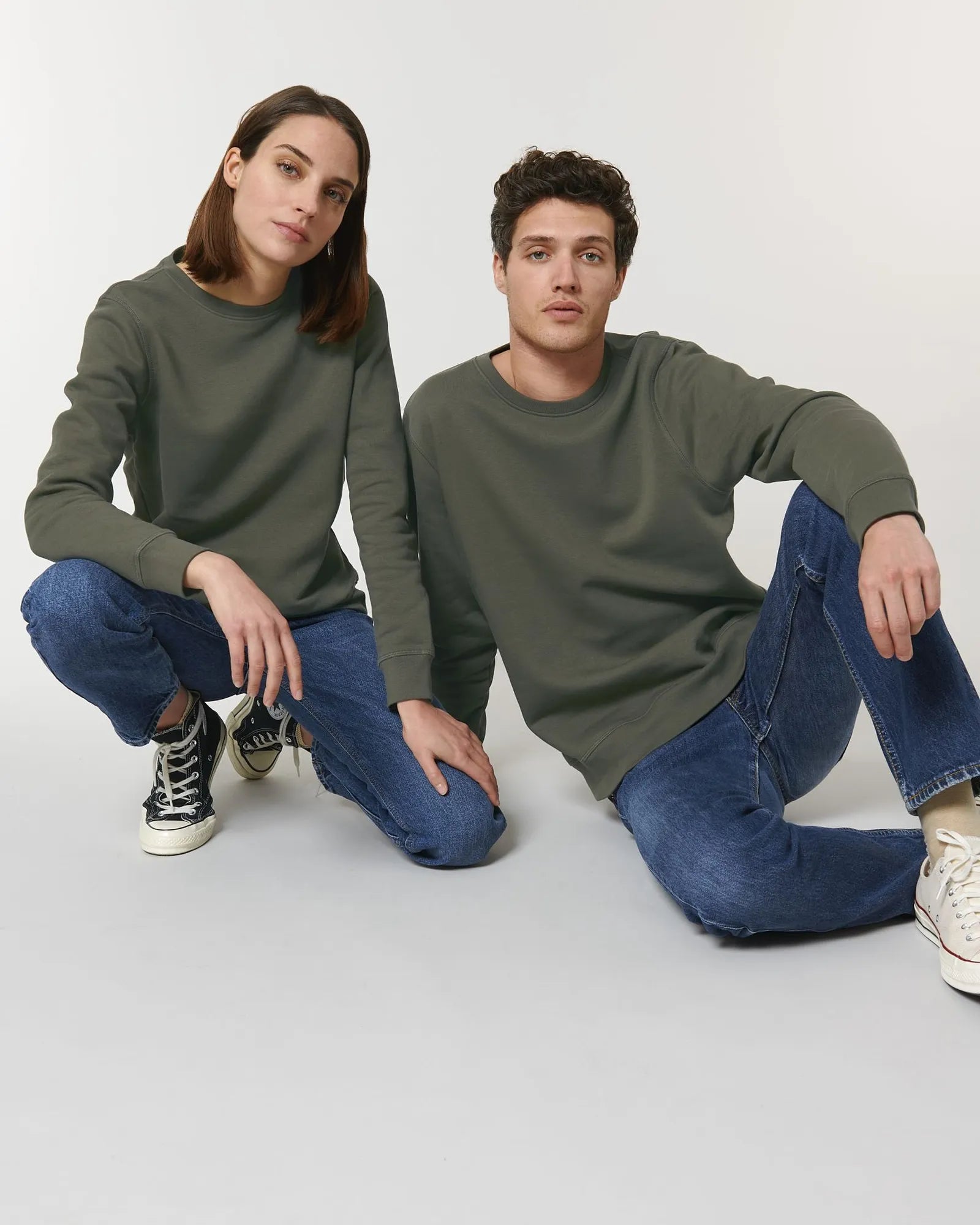 Custom organic cotton sweatshirt Stanley/Stella Roller - 144