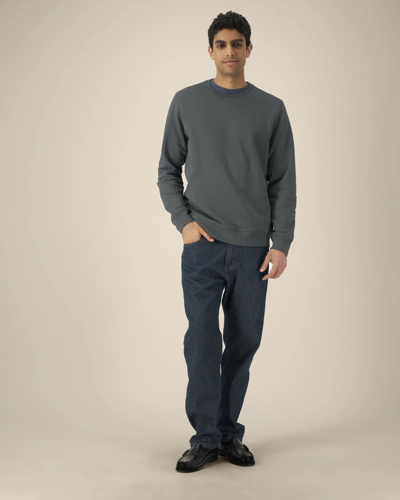 Custom organic cotton sweatshirt Stanley/Stella Roller - 190
