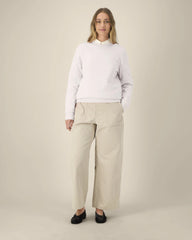Custom organic cotton sweatshirt Stanley/Stella Roller - Vintage White