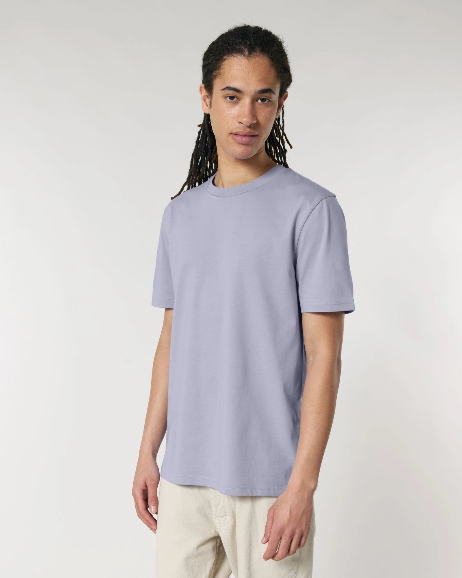 Custom organic cotton T-shirt Stanley/Stella Creator 2.0 - Lavender