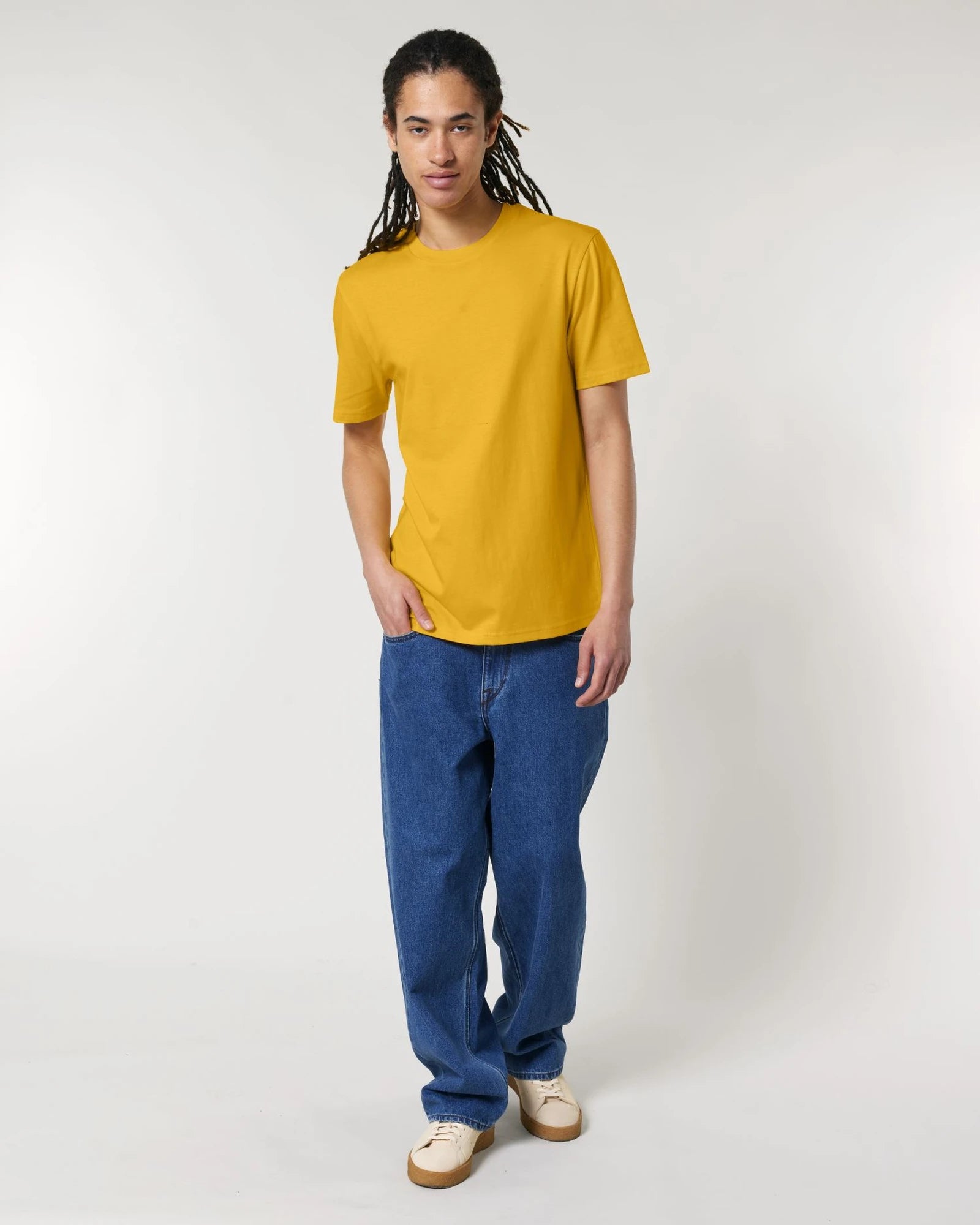 Custom organic cotton T-shirt Stanley/Stella Creator 2.0 - Spectra Yellow