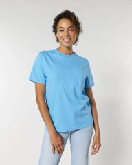Custom organic cotton T-shirt Stanley/Stella Creator 2.0 - Aqua Blue