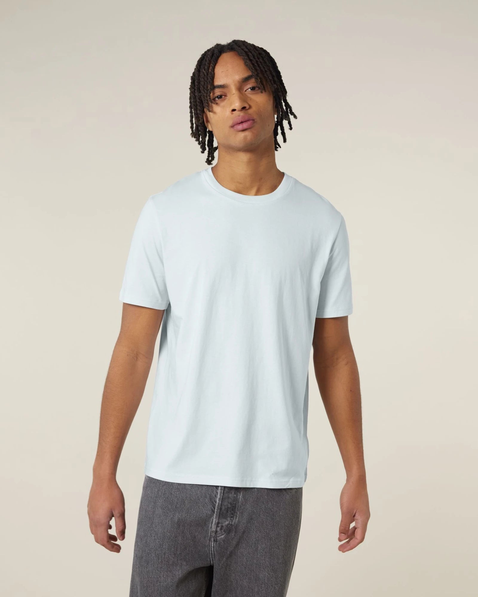 Custom organic cotton T-shirt Stanley/Stella Creator 2.0 - Blue Ice