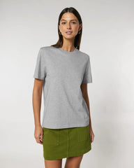 Custom organic cotton T-shirt Stanley/Stella Creator 2.0 - Heather Grey