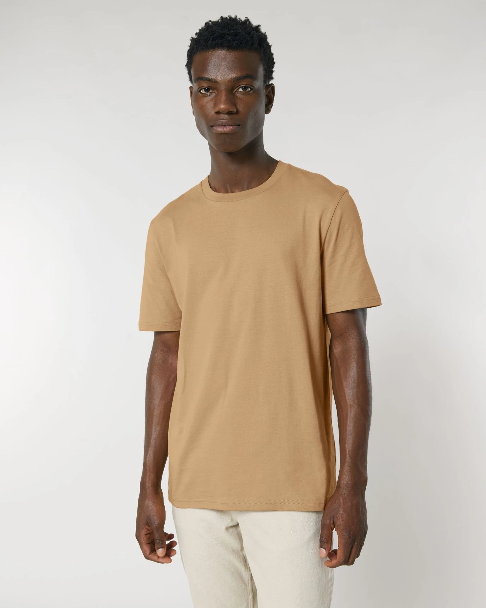 Custom organic cotton T-shirt Stanley/Stella Creator 2.0 - Latte