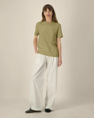 Custom organic cotton T-shirt Stanley/Stella Creator 2.0 - Faded Olive