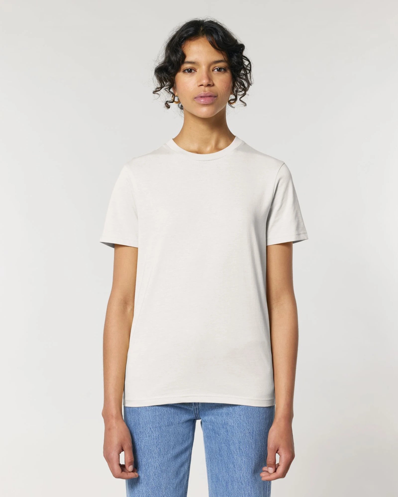 Custom organic cotton t-shirt Stanley/Stella Crafter - Vintage White