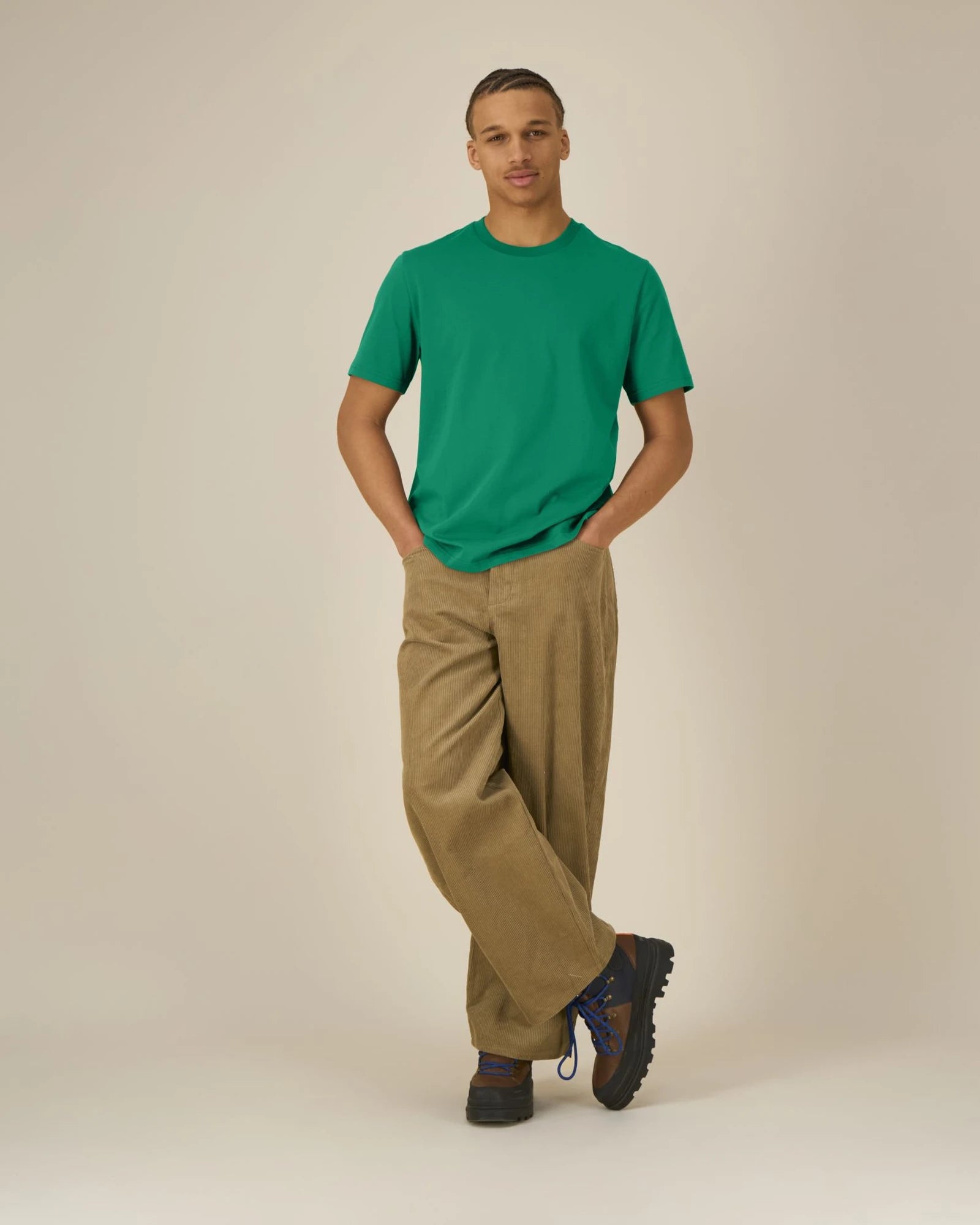 Custom organic cotton t-shirt Stanley/Stella Crafter - Verdant Green