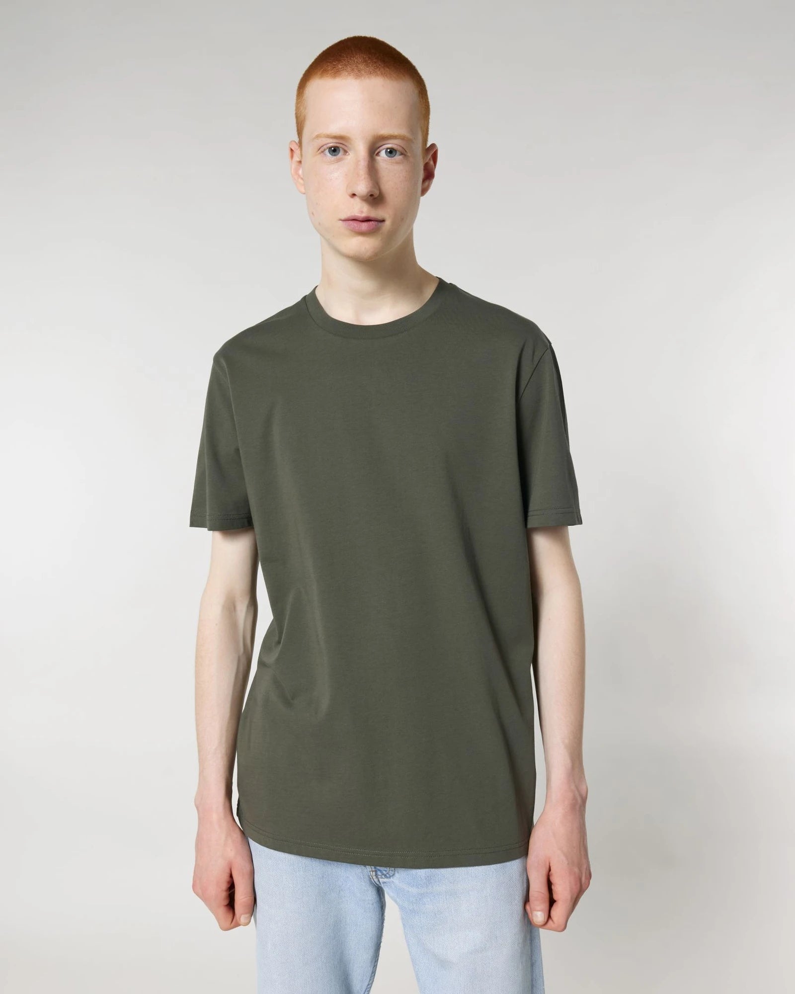 Custom organic cotton t-shirt Stanley/Stella Crafter - Khaki