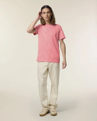 Custom organic cotton t-shirt Stanley/Stella Crafter - Pink Joy
