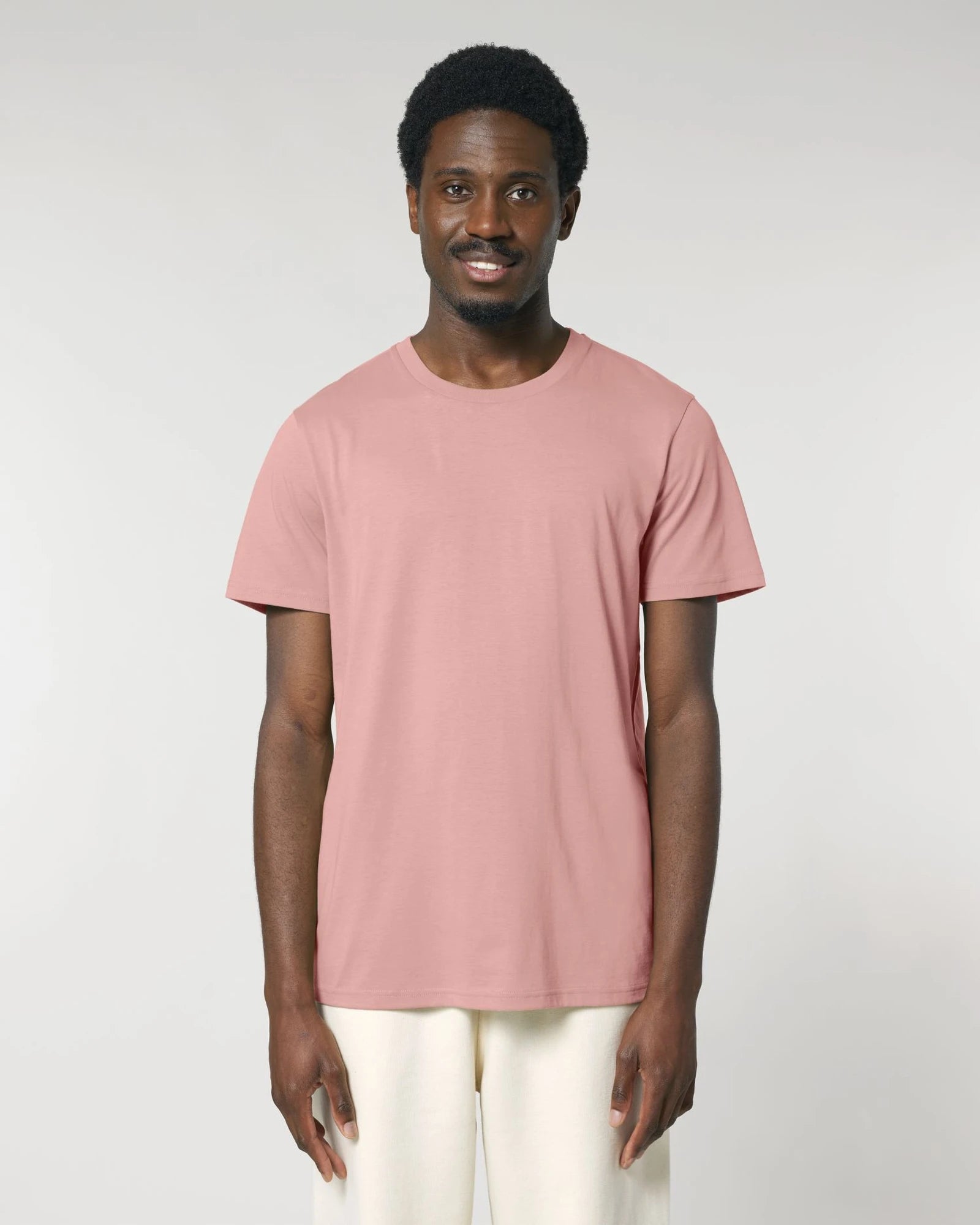 Custom organic cotton t-shirt Stanley/Stella Crafter - Canyon Pink