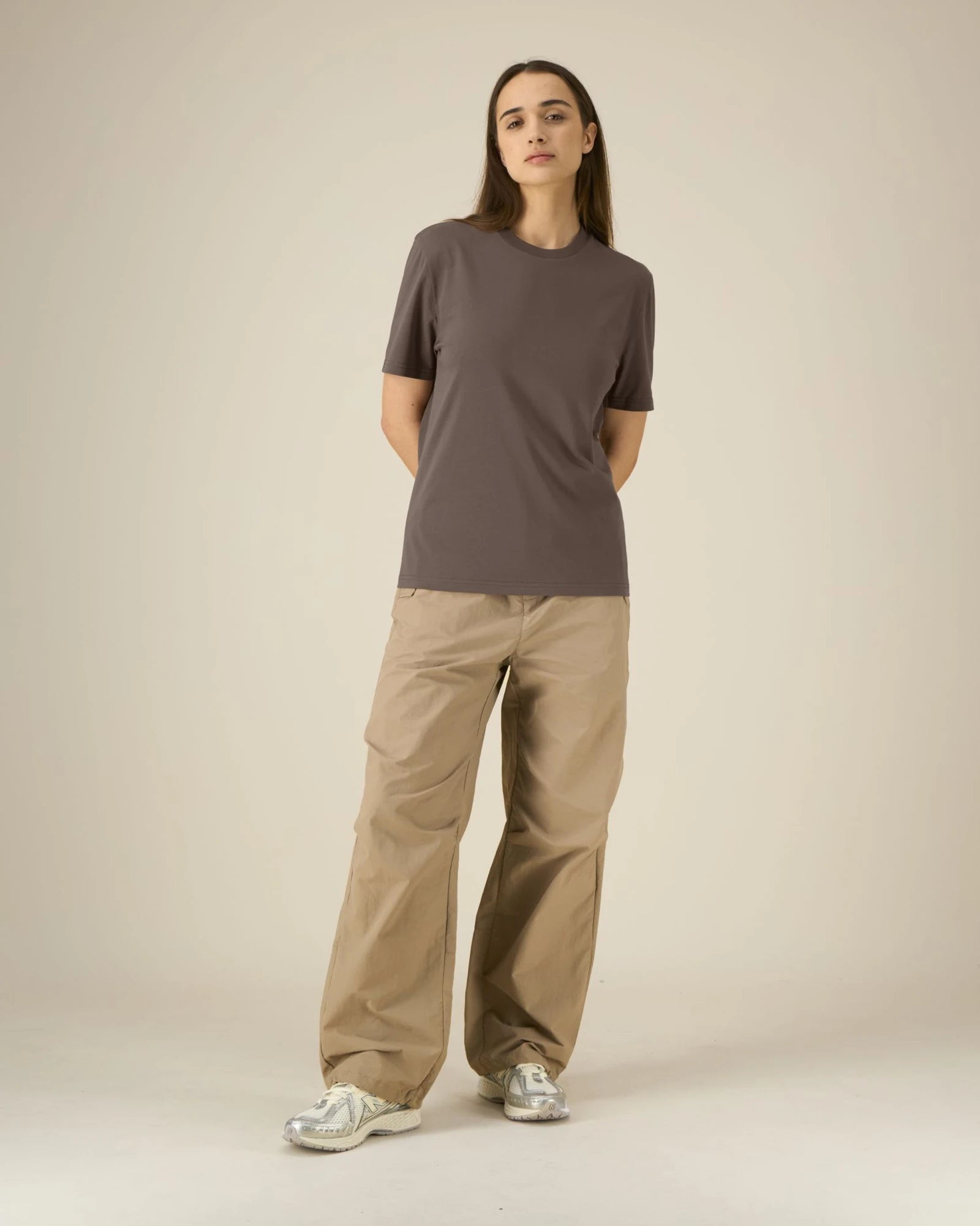 Custom organic cotton t-shirt Stanley/Stella Crafter - Mocha
