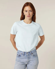 Custom organic cotton t-shirt Stanley/Stella Crafter - Blue Ice