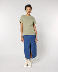Custom organic cotton t-shirt Stanley/Stella Crafter - Sage