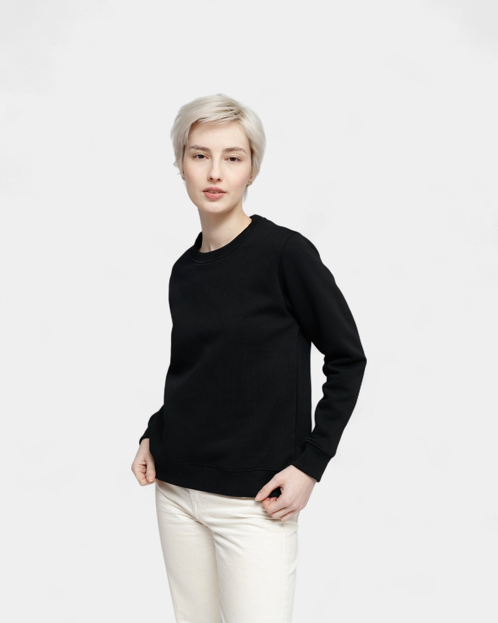 Women's Fleece Sweatshirt Made in France to Customize
