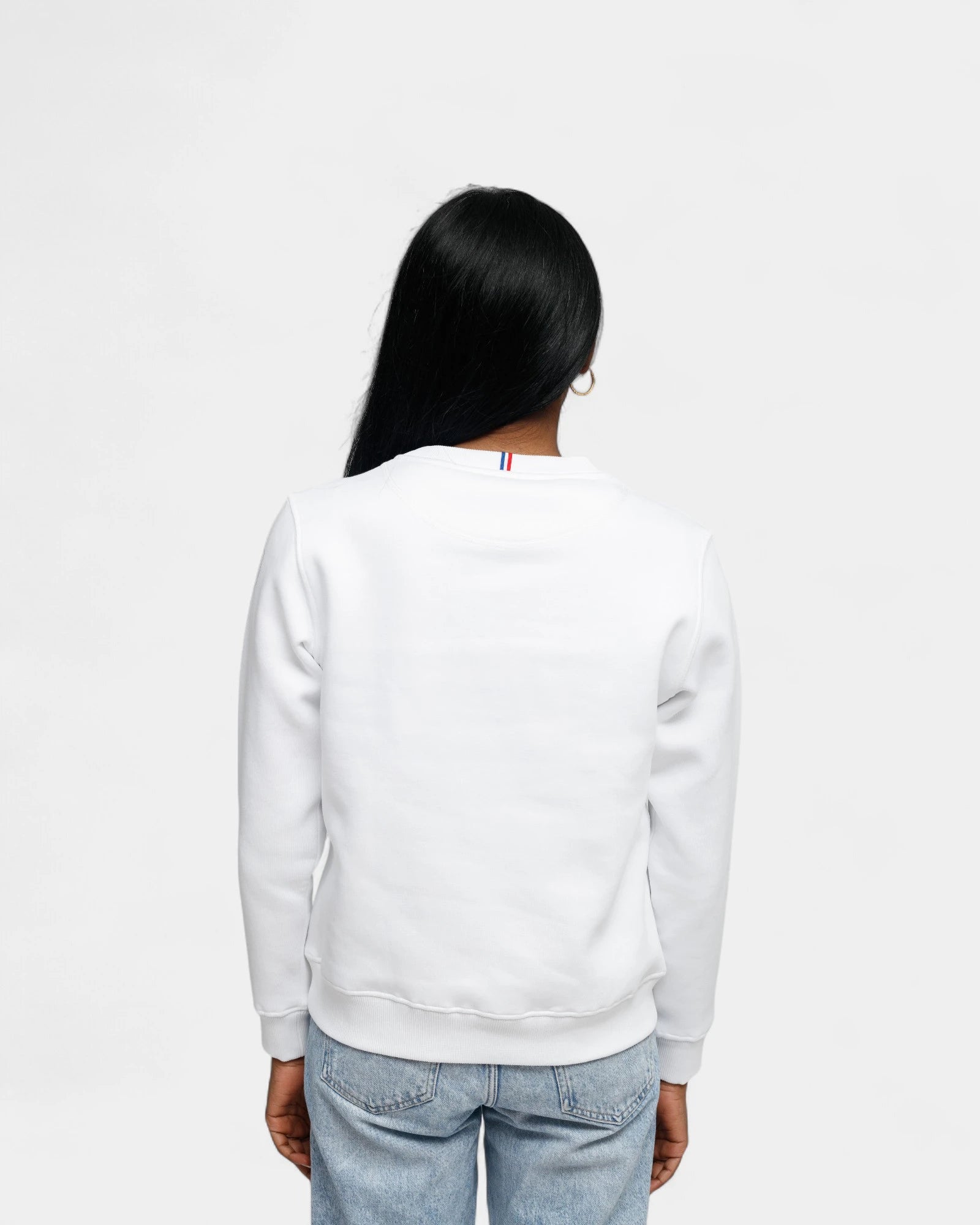 Women's Fleece Sweatshirt Made in France to Customize