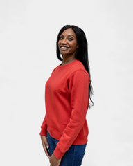 Women's Fleece Sweatshirt Made in France to Customize