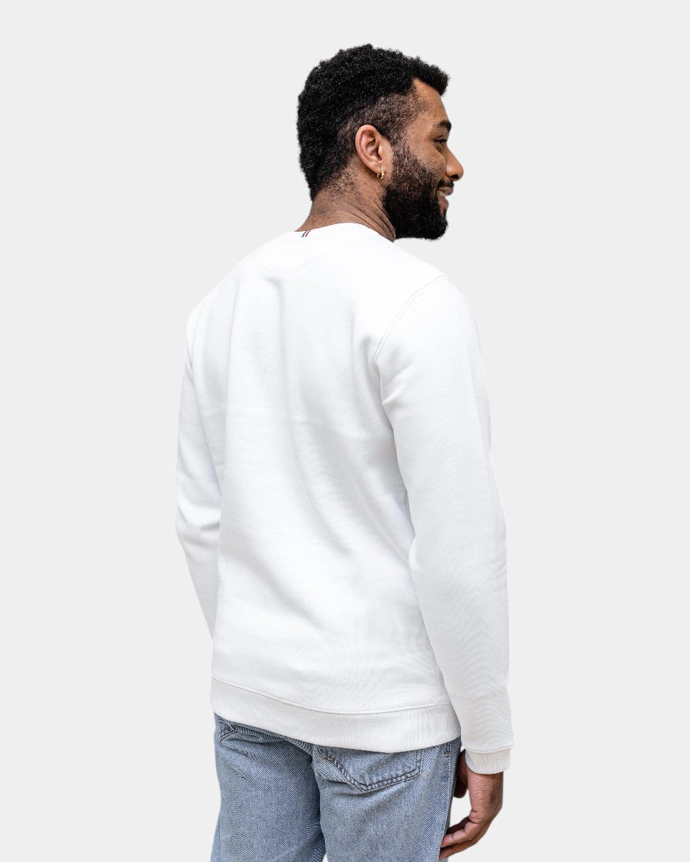 Men's Fleece Sweatshirt Made in France to Customize
