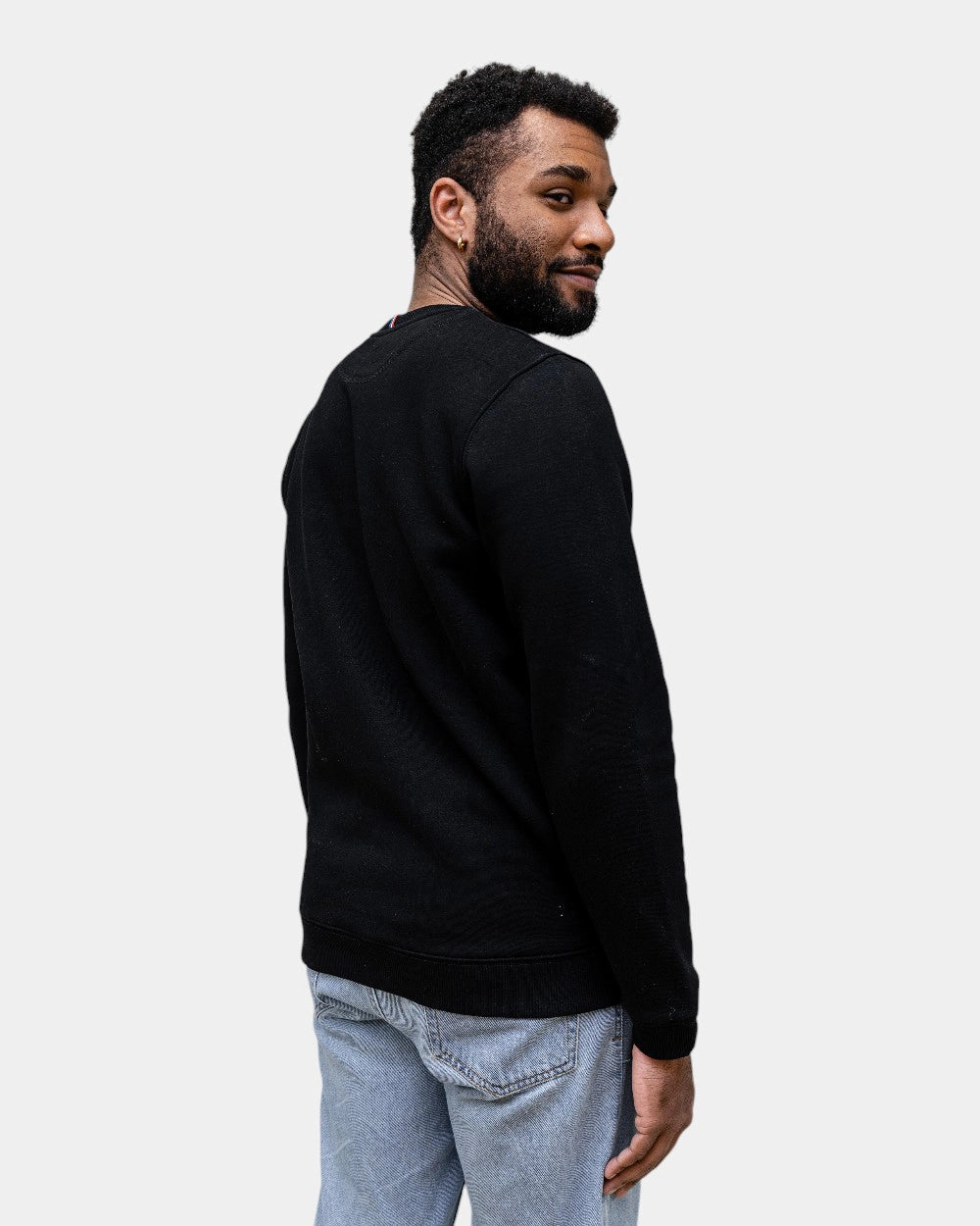 Men's Fleece Sweatshirt Made in France to Customize