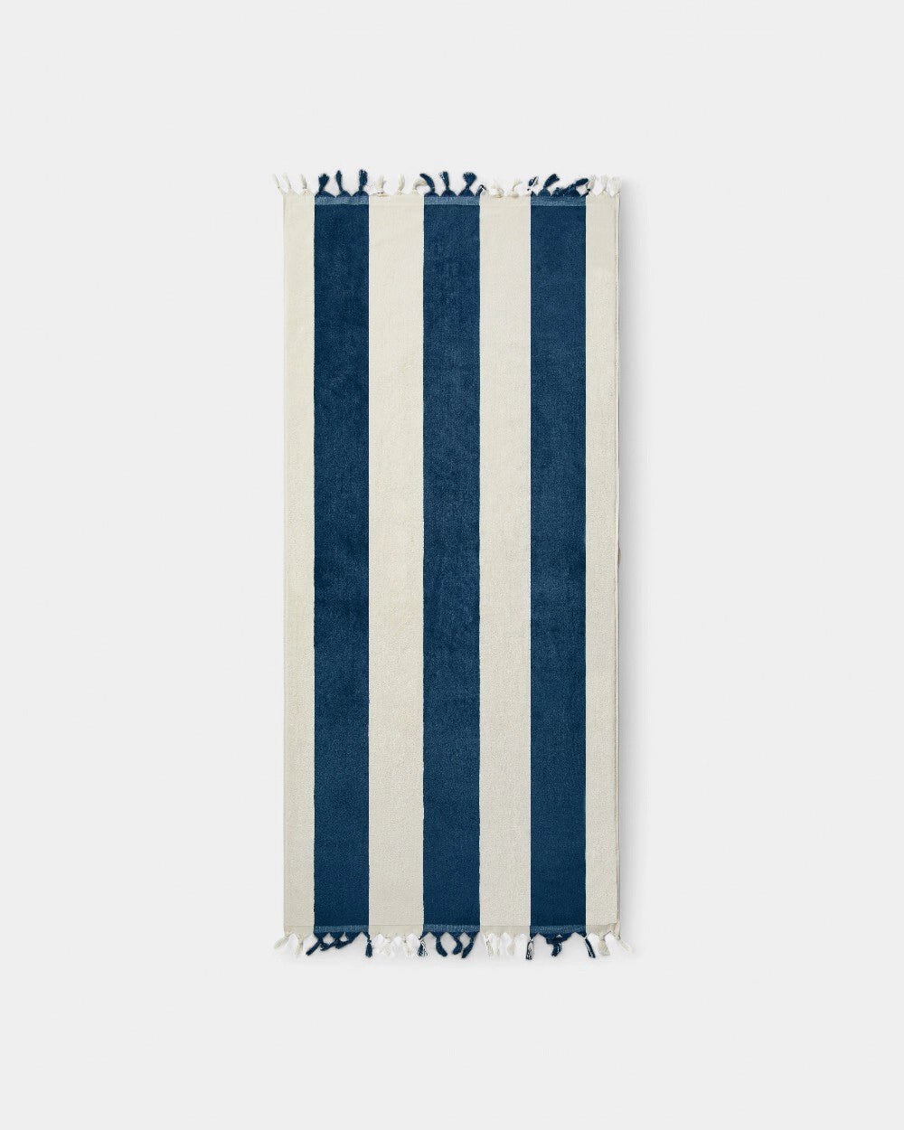 Navy beach towel - 2