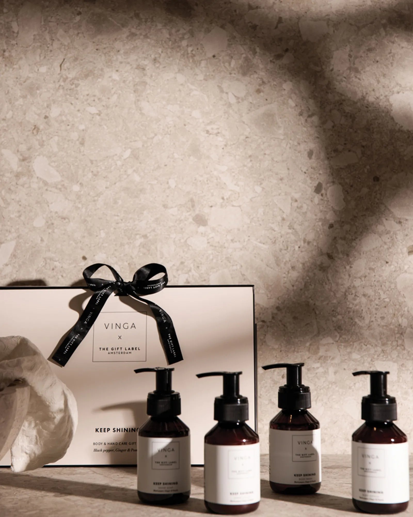 Custom vegan body care gift set Vinga - 2