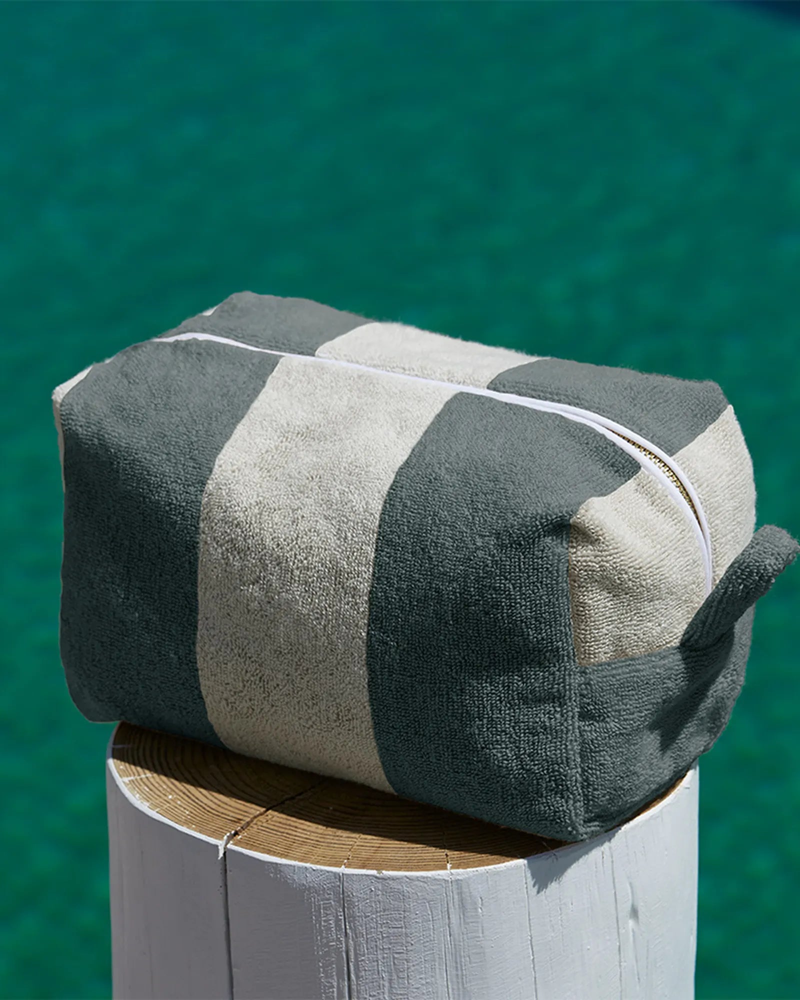 Custom eco-friendly cotton toiletry bag La Serviette Paris - 5