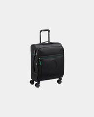 Promotional polyester cabin suitcase 55 cm - Black