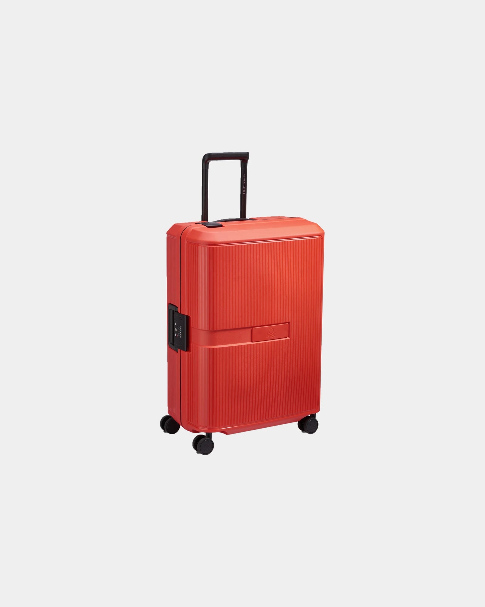 Promotional polypropylene luggage United Colors of Benetton - Red