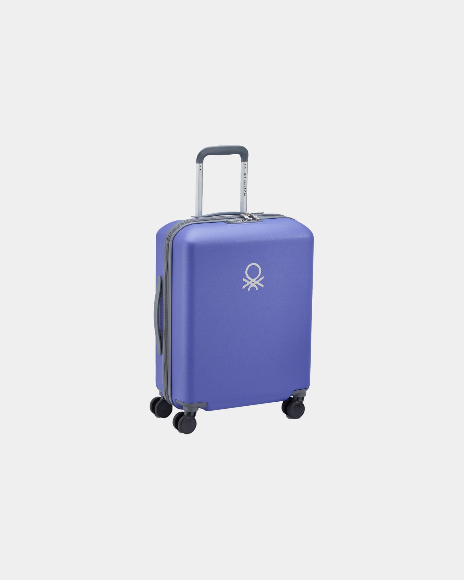 Promotional ABS polycarbonate cabin suitcase 55 cm - Purple