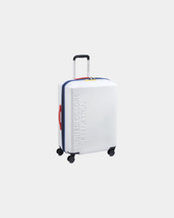 Promotional ABS trolley suitcase 66 cm - White