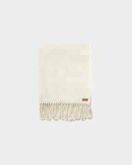 Custom geometric print blanket Vinga Verso - Off-White