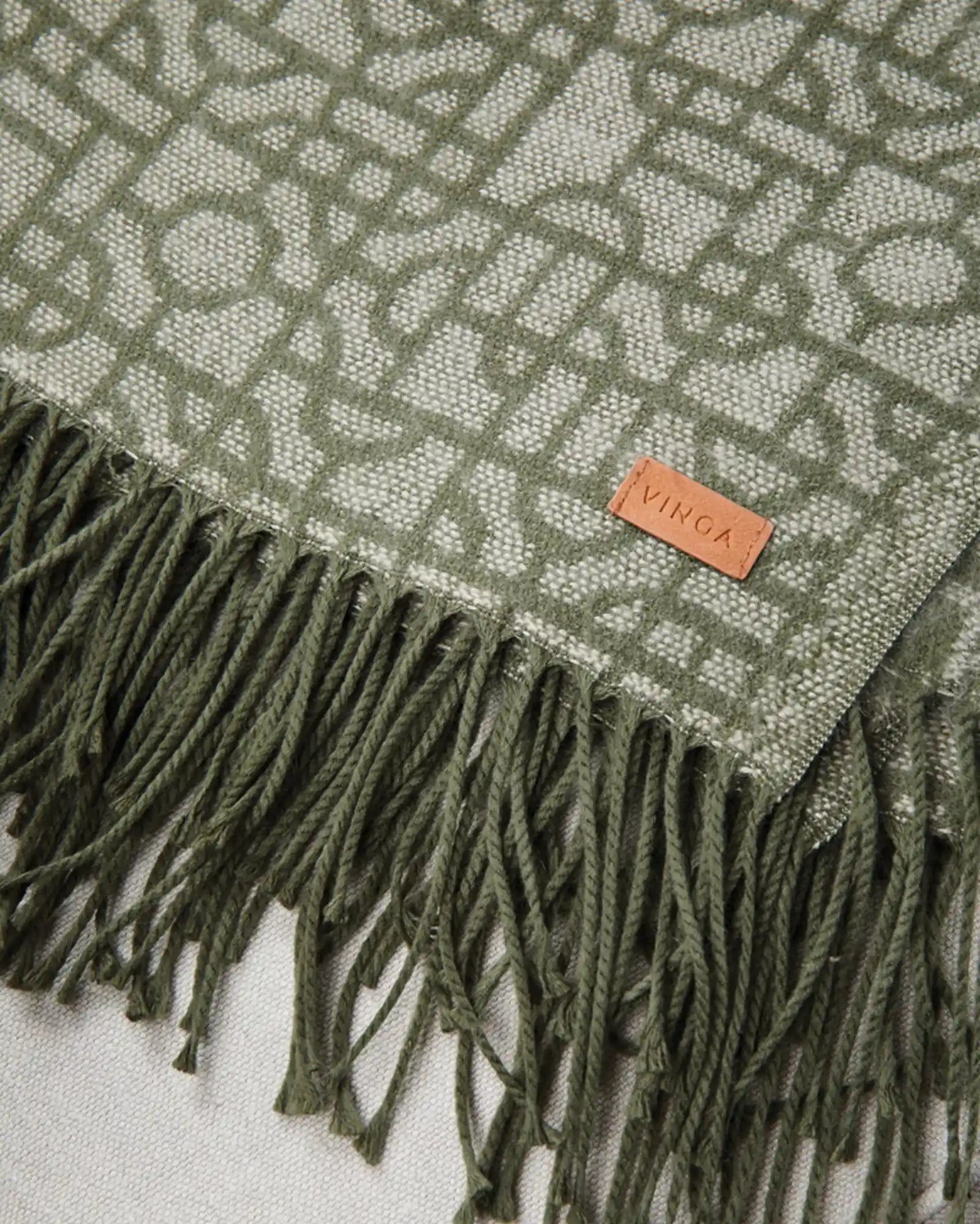 Custom geometric print blanket Vinga Verso - 19