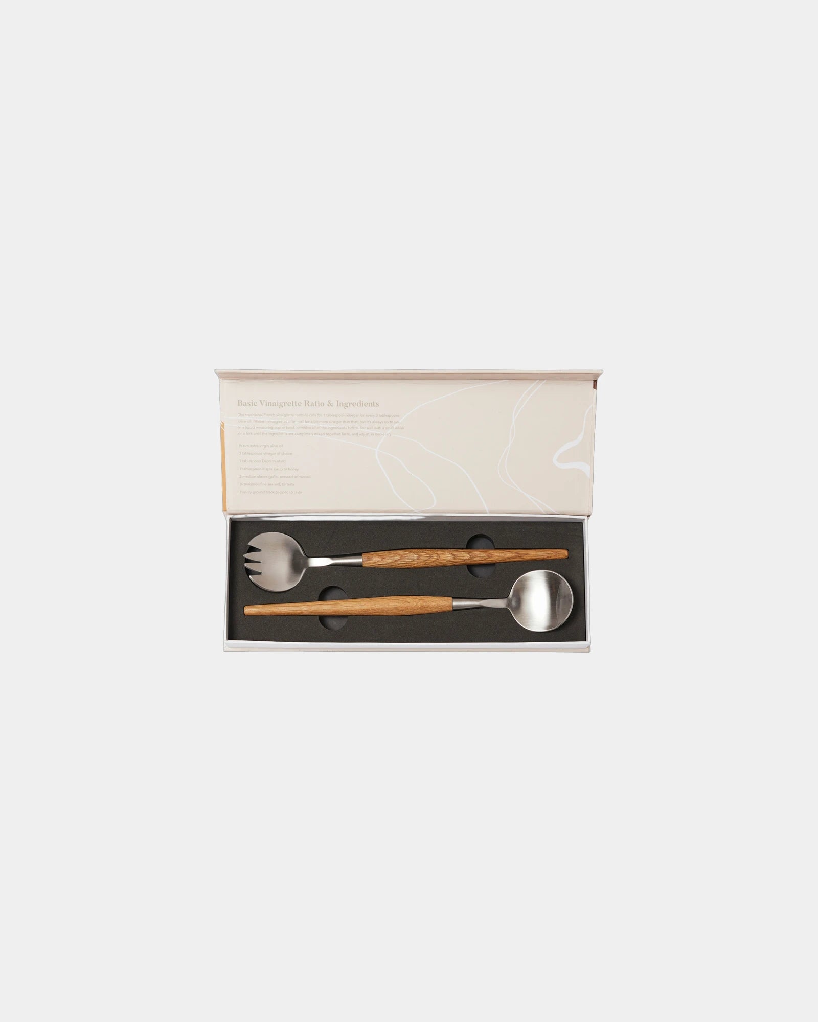 Custom wooden handle stainless steel serving cutlery Vinga - 1