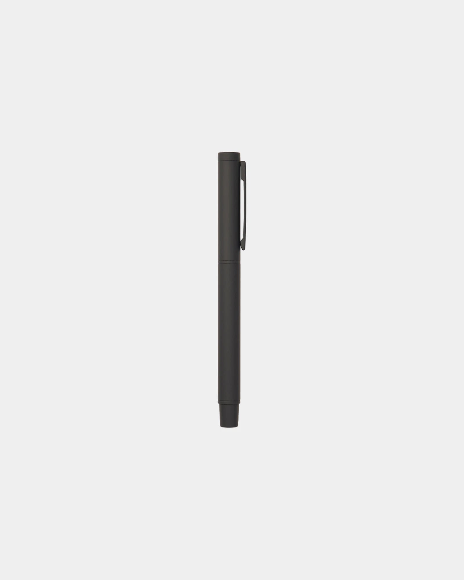 Custom recycled stainless steel pen Vinga Baltimore - Black