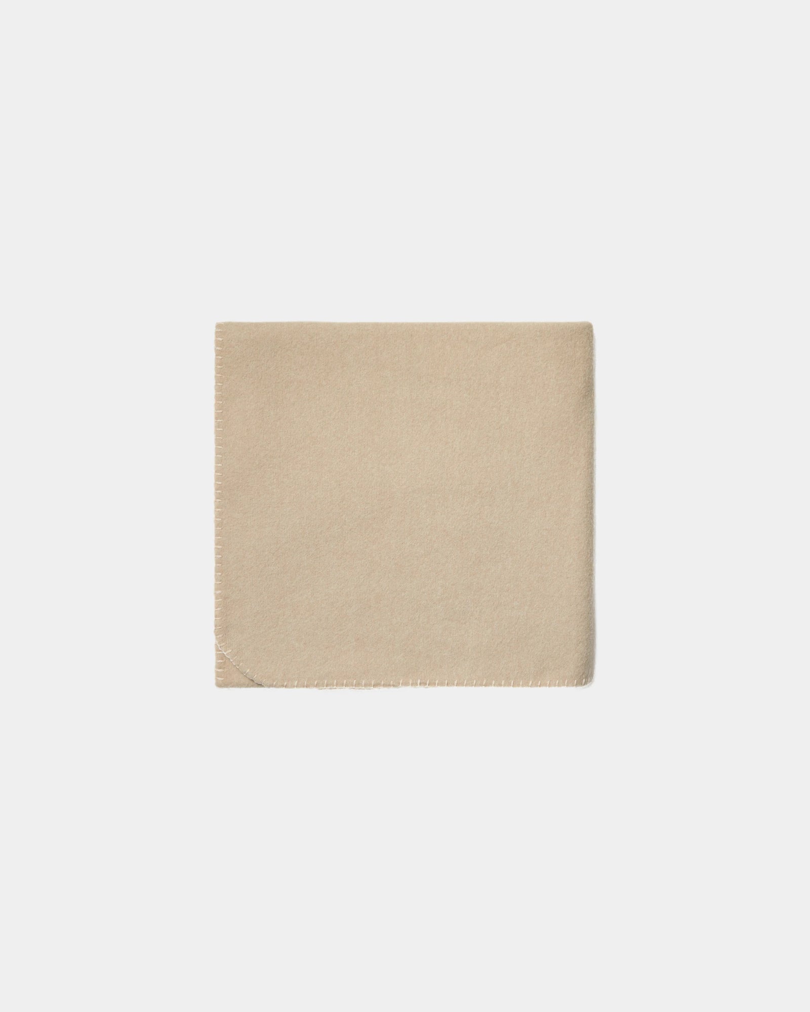 Custom promotional recycled polyester blanket Vinga Bilton - Beige