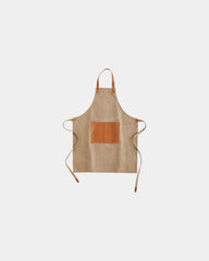 Custom Vinga Asado 500 g/m² cotton apron - Brown