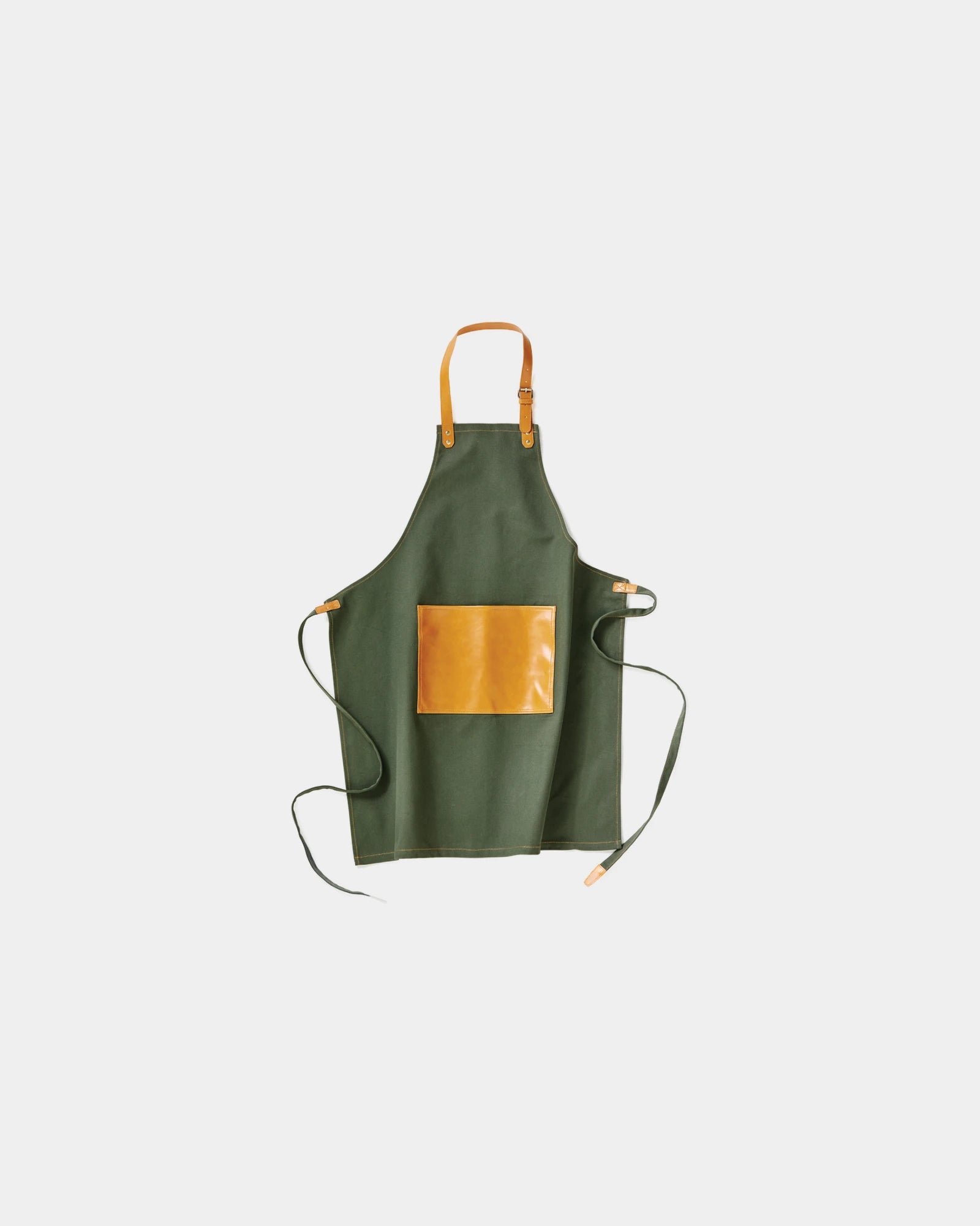 Custom Vinga Asado 500 g/m² cotton apron - Green