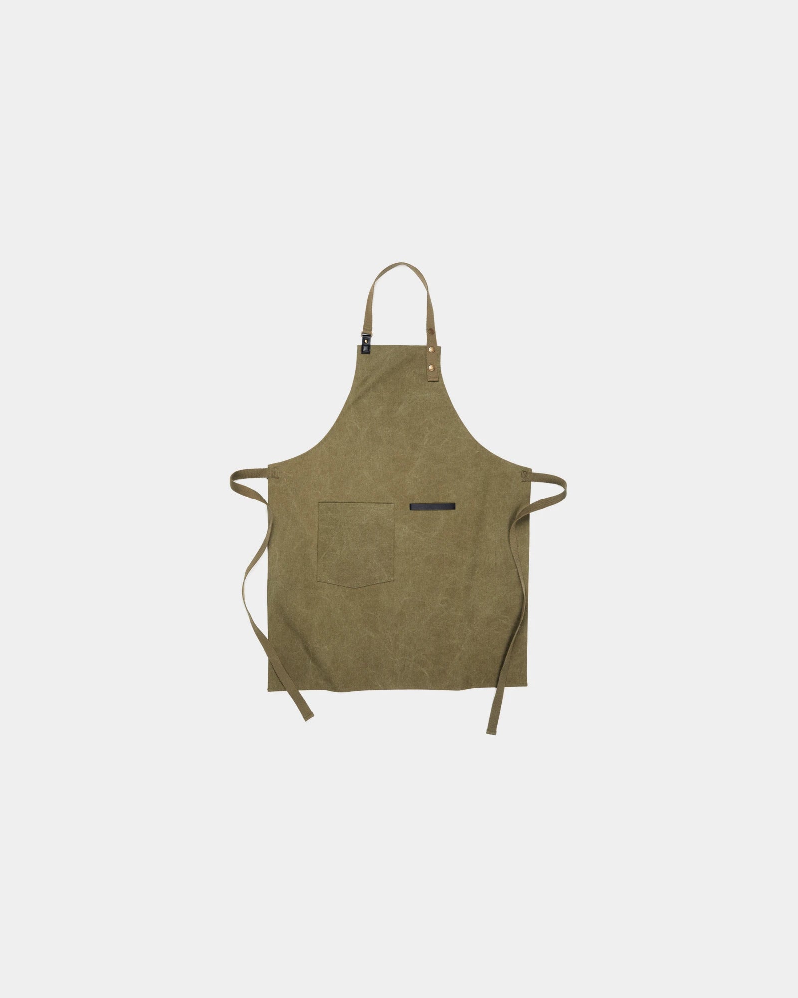 Custom recycled cotton apron Vinga Tome - Green