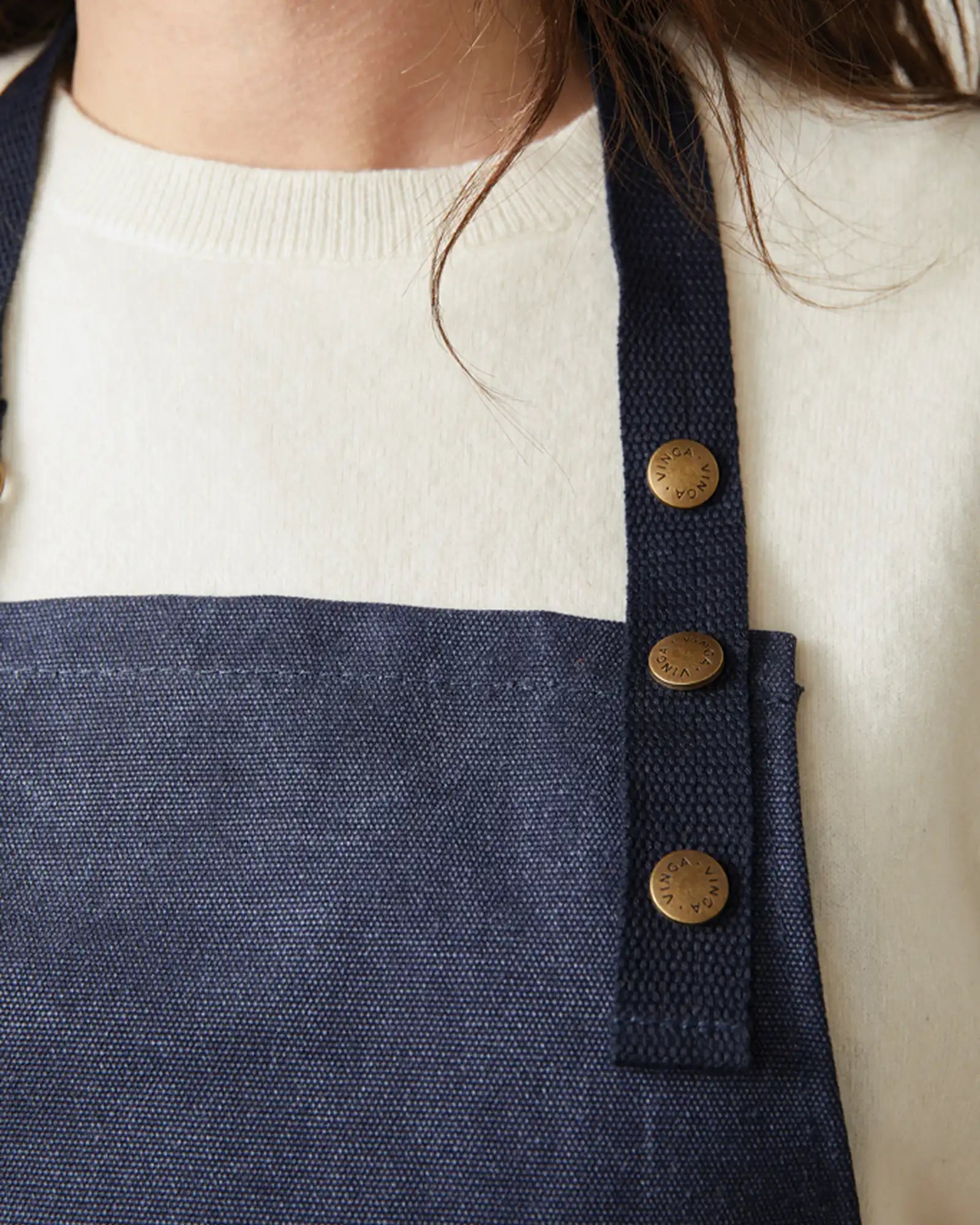 Custom recycled cotton apron Vinga Tome - 5