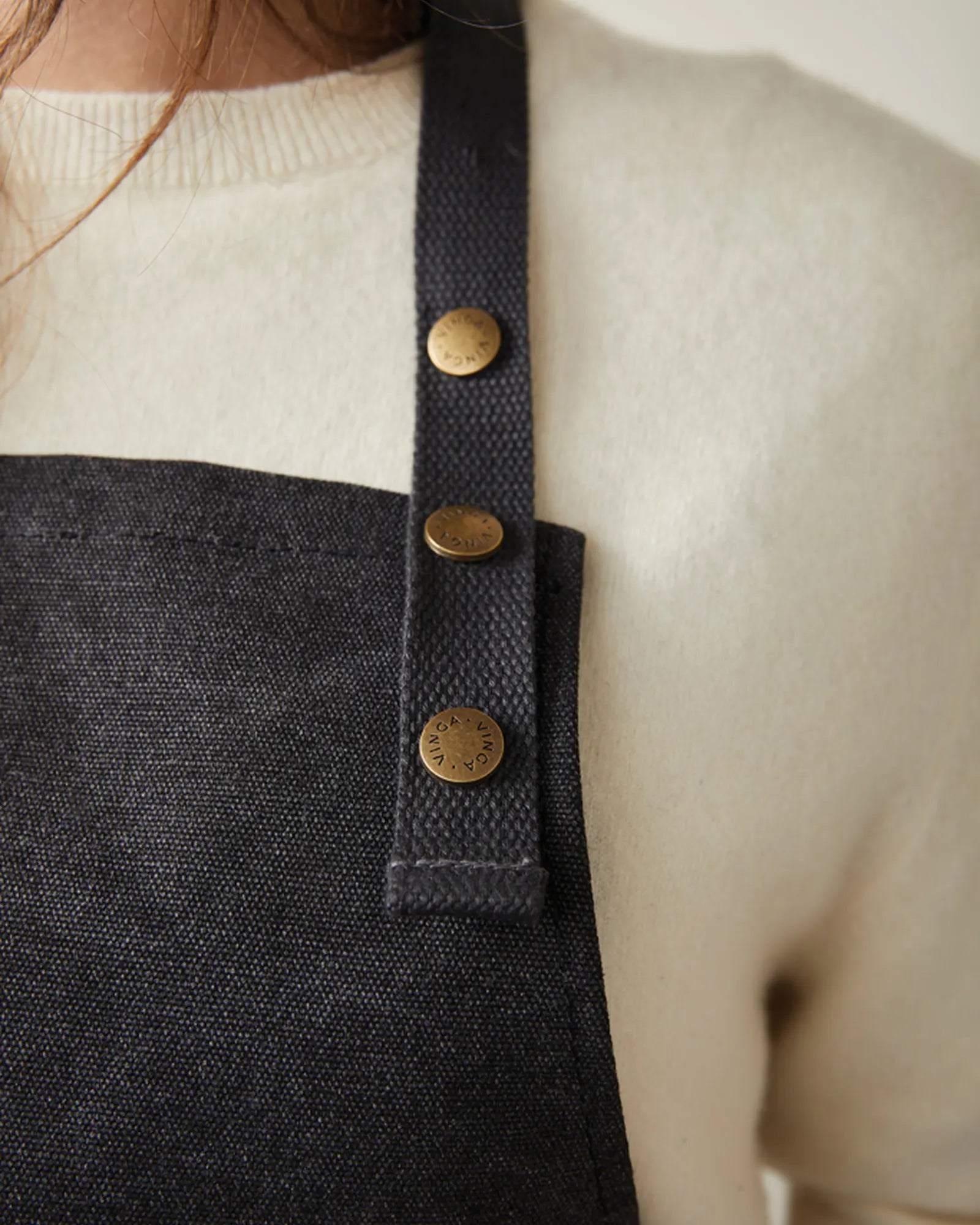 Custom recycled cotton apron Vinga Tome - 2