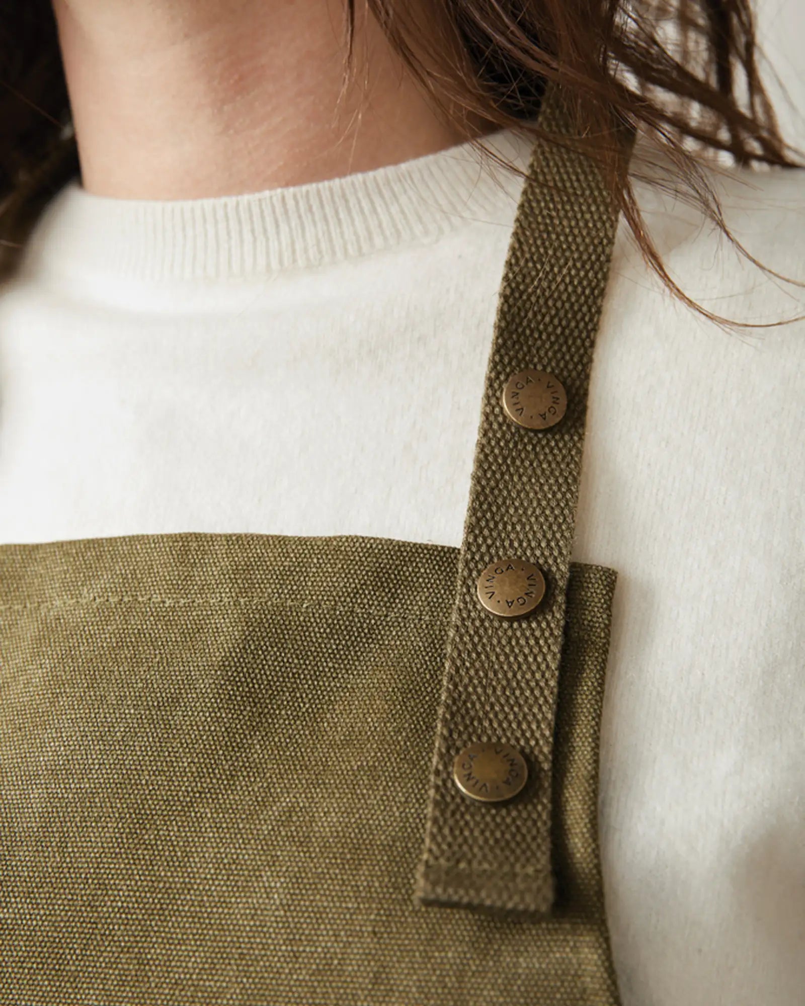 Custom recycled cotton apron Vinga Tome - 8