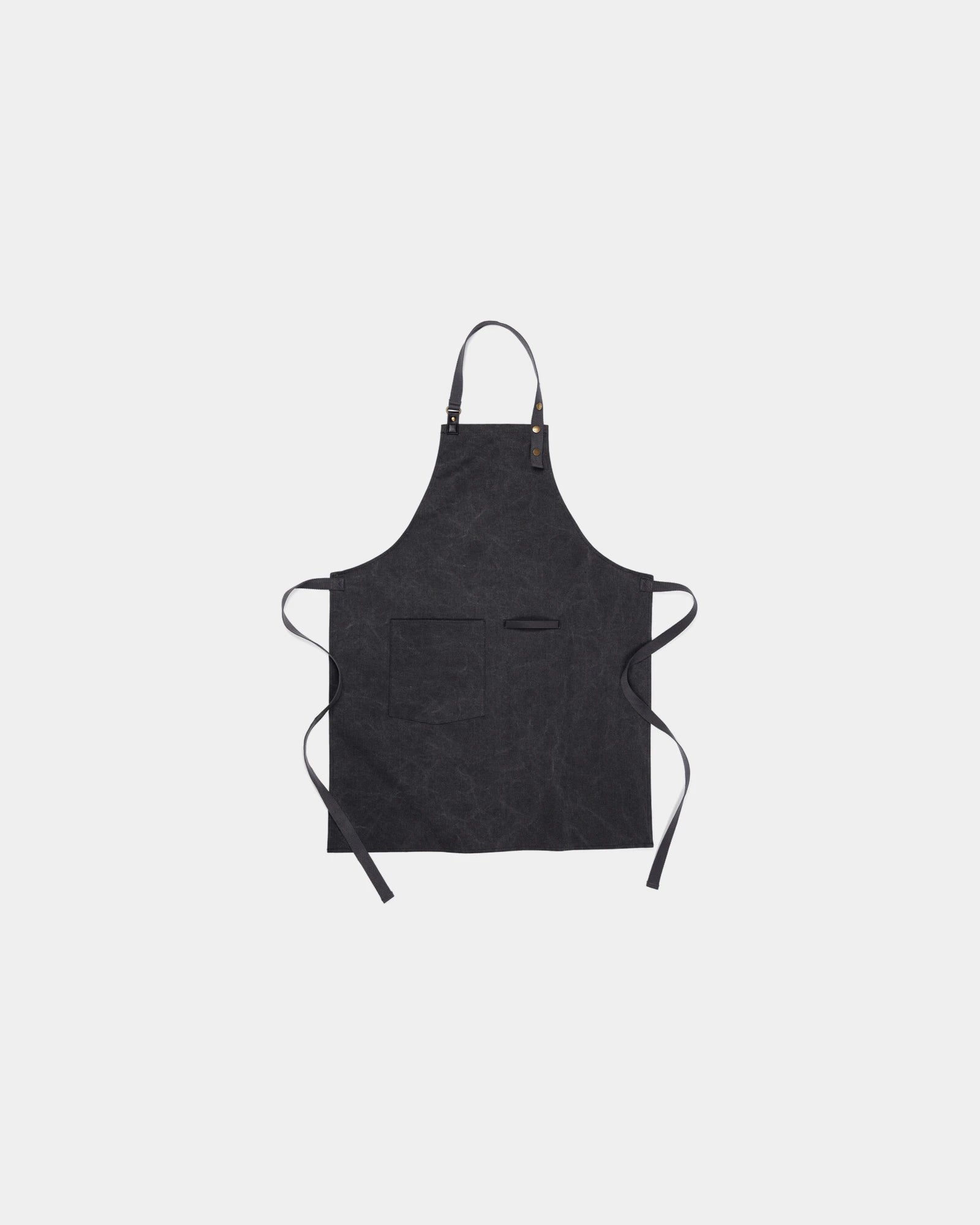 Custom recycled cotton apron Vinga Tome - Black