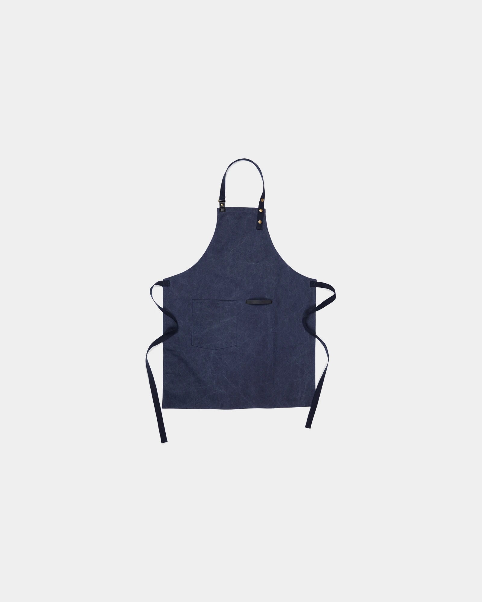 Custom recycled cotton apron Vinga Tome - Navy