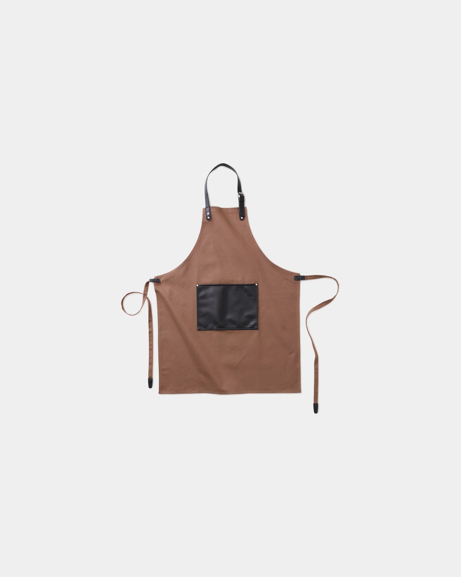 Custom cotton apron Vinga Casbas - Brown