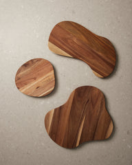 Custom FSC-certified acacia wood serving board Vinga - 6