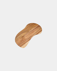 Custom FSC-certified acacia wood serving board Vinga - Brown