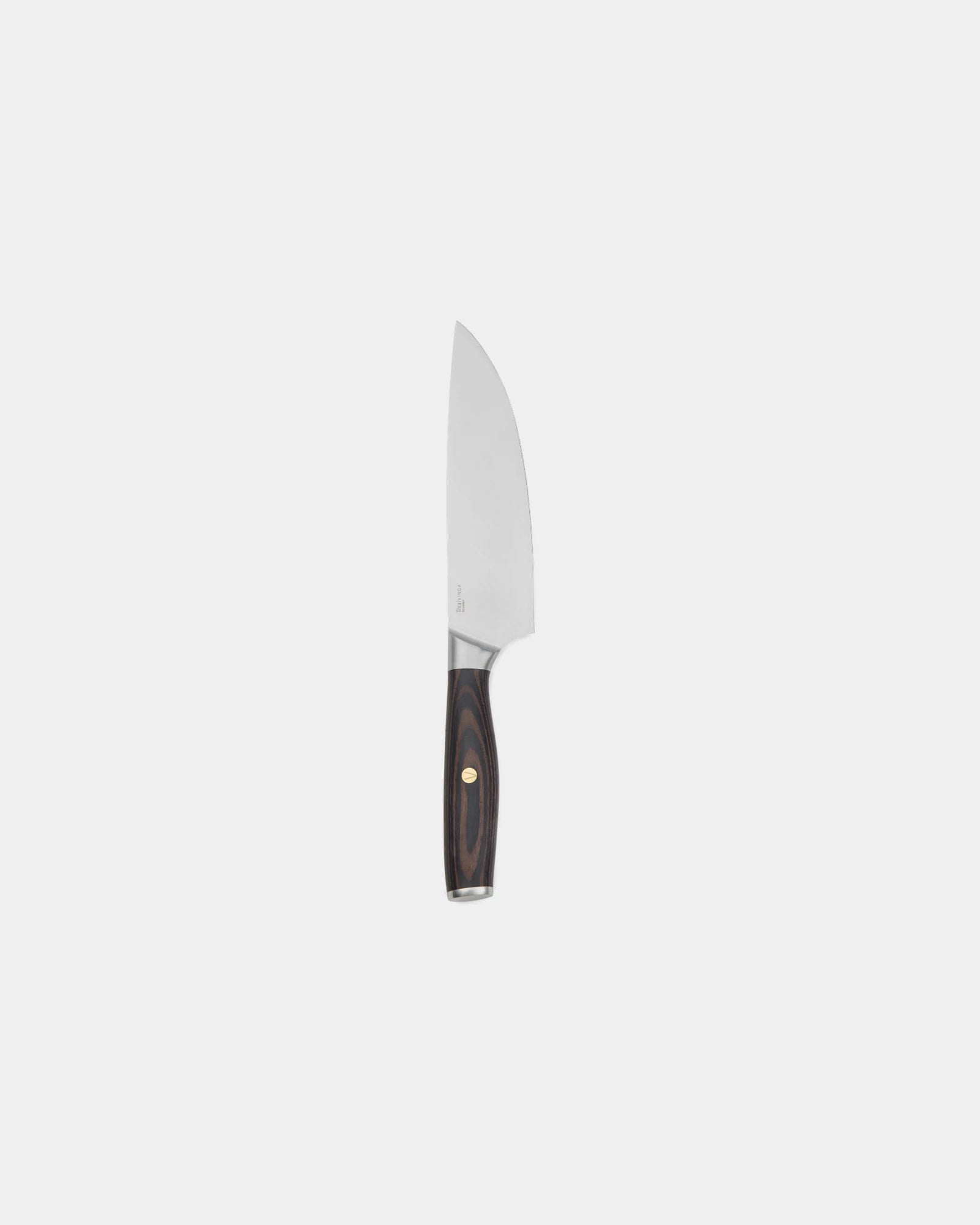 Custom recycled stainless steel chef knife Vinga Tara - Steel
