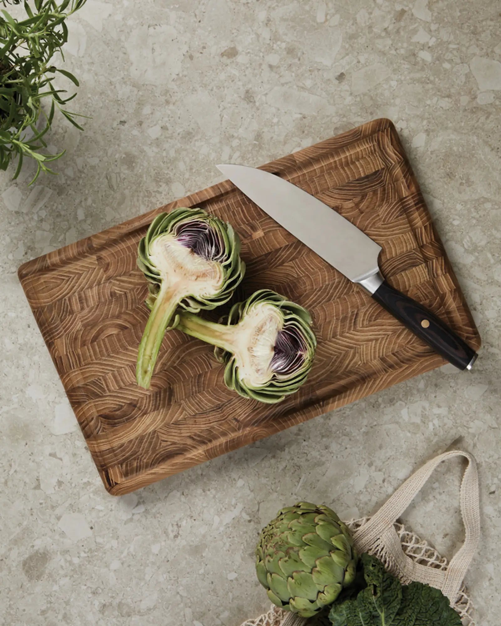 Custom recycled stainless steel chef knife Vinga Tara - 4