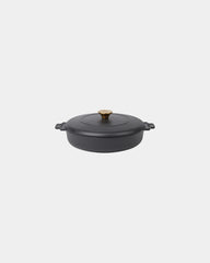 Custom cast iron Vinga Monte Heritage braiser 2.5 L - Black